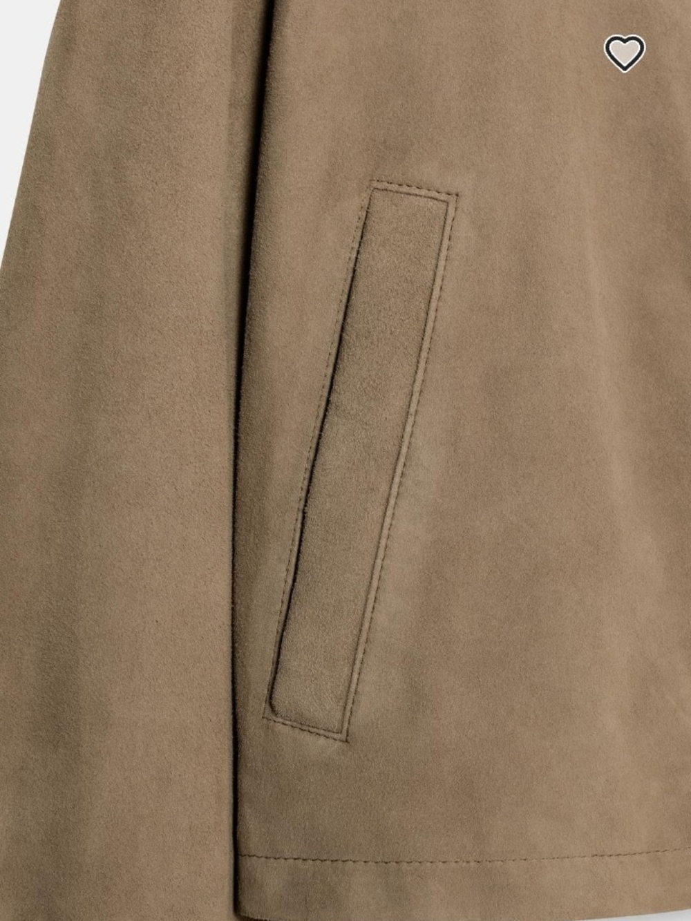 Zara Tan 100% Leather Cropped Button-Front Jacket - Picture 8 of 10